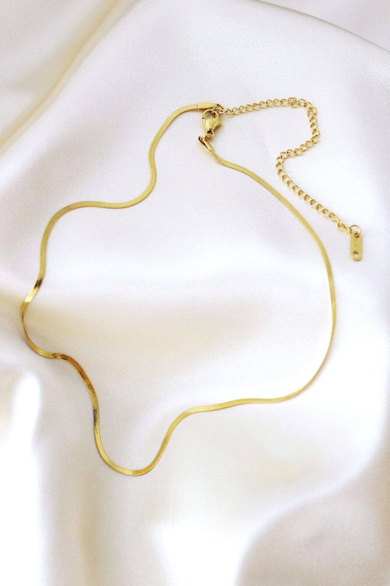 18 karat choker halskæde
