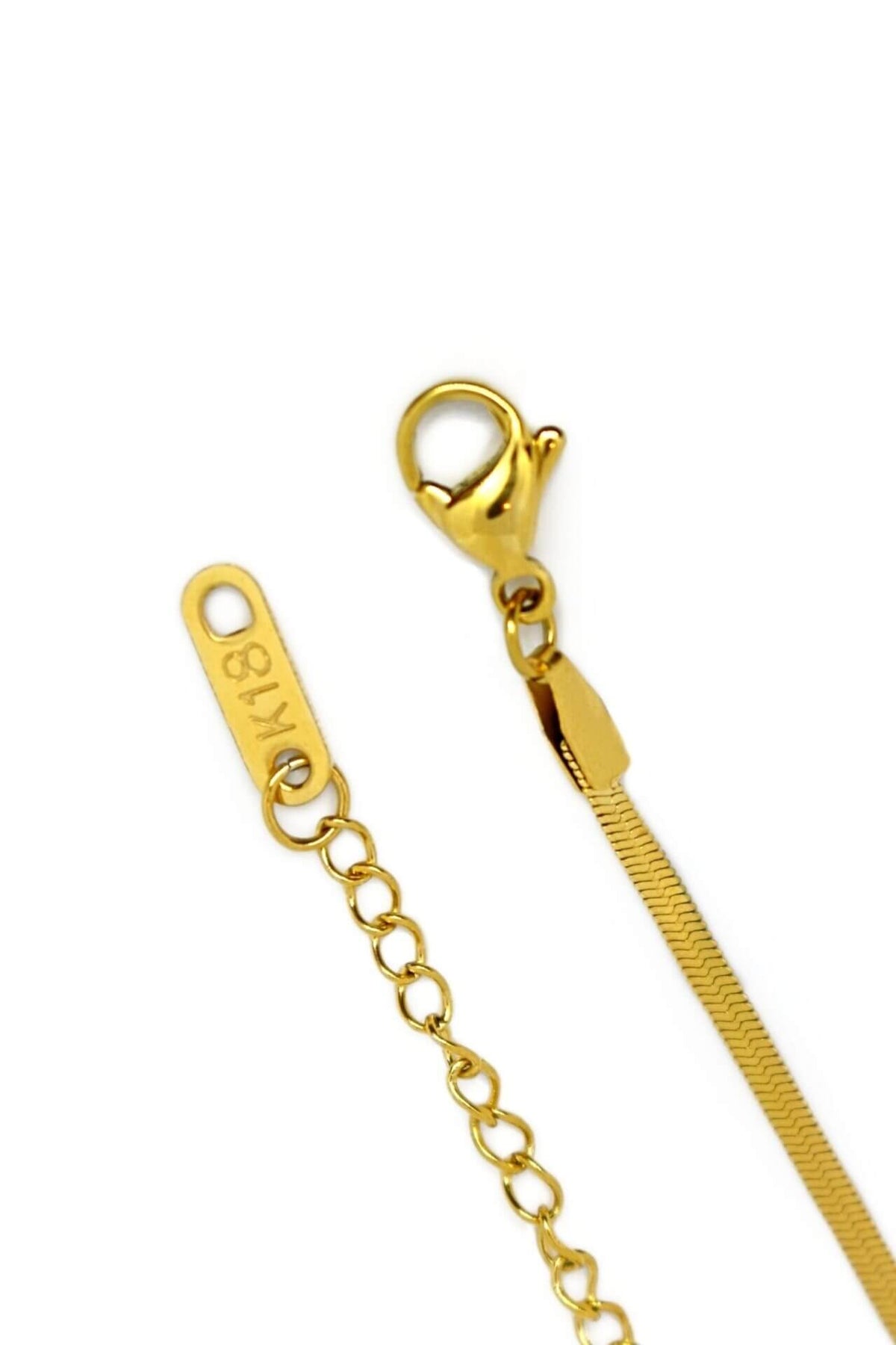 18 karat choker halskæde