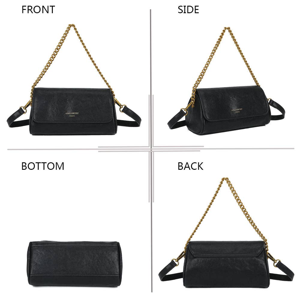 Le Malo crossbodytaske med guldkæde