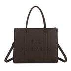 Gallantry - Le Velin - Tote-taske: Noir