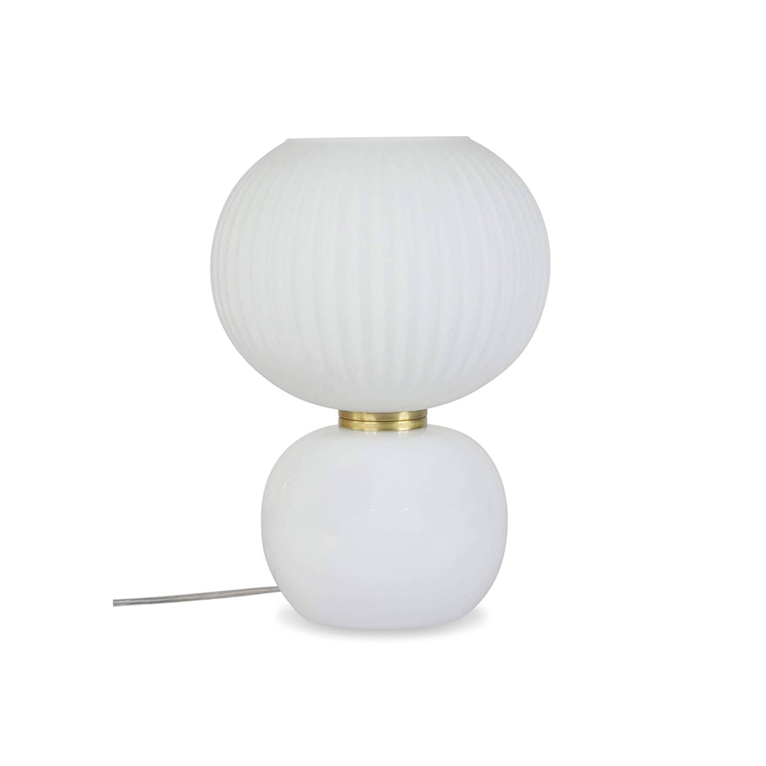 Adonis bordlampe lille hvid D20 H28 cm