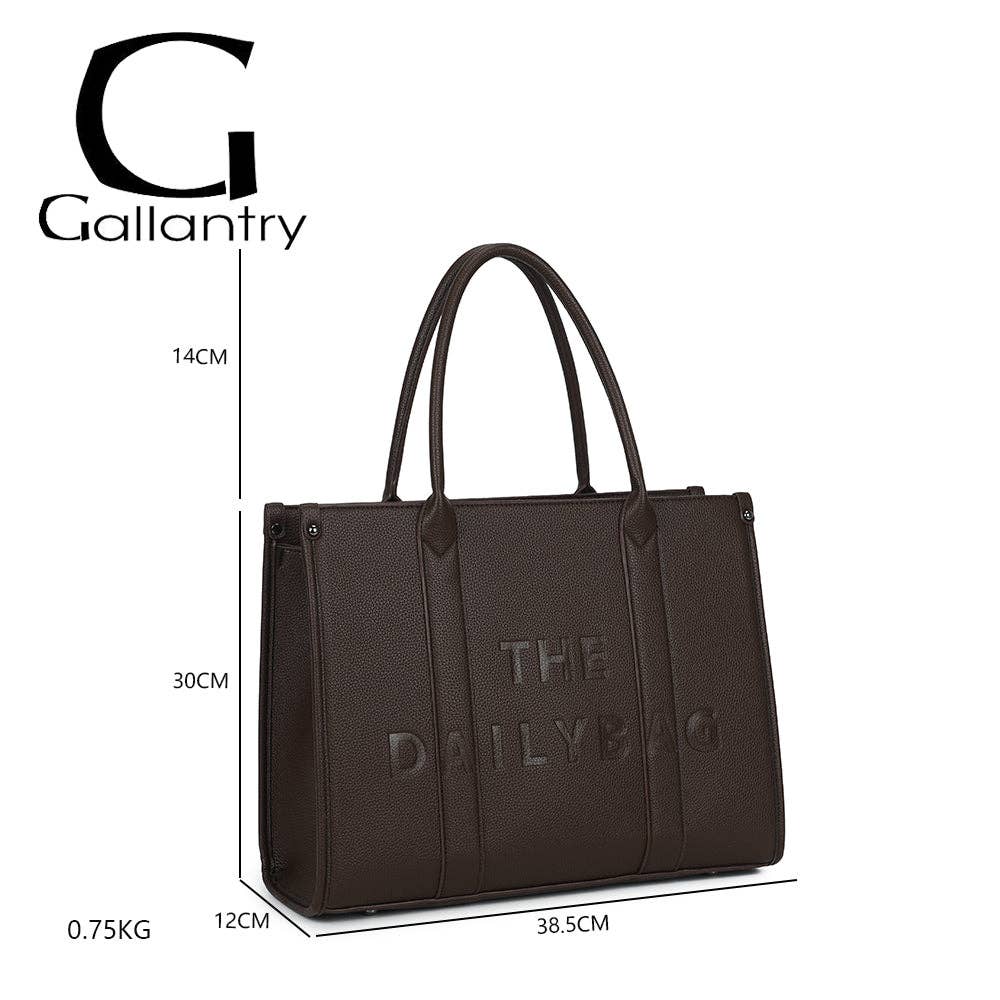 Gallantry - Le Velin - Tote-taske: Coffee
