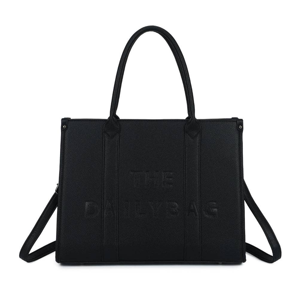 Gallantry - Le Velin - Tote-taske: Noir