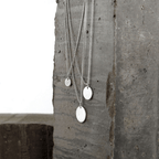 Theia Triple Dot halskæde Silver Plating