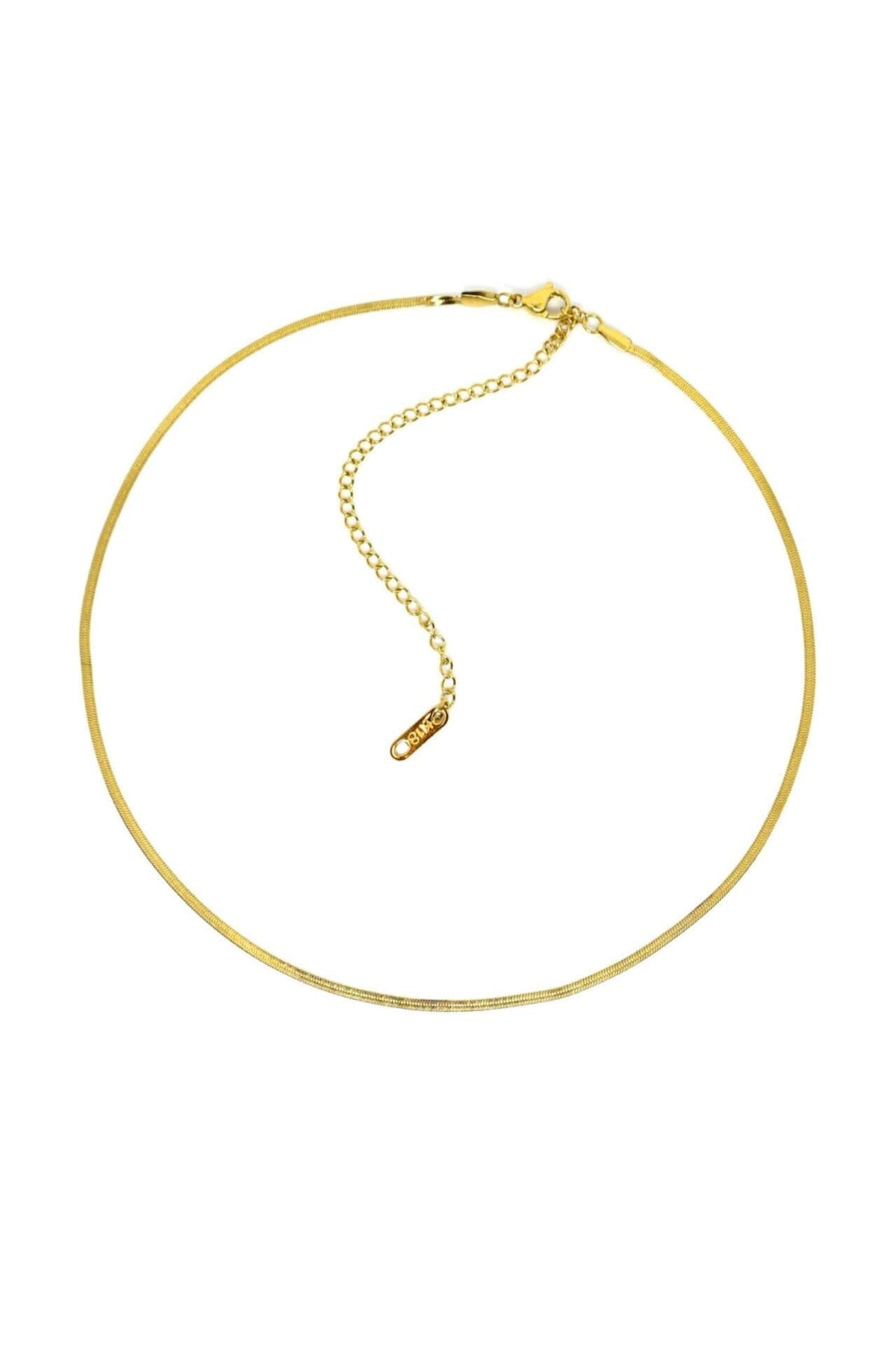 18 karat choker halskæde