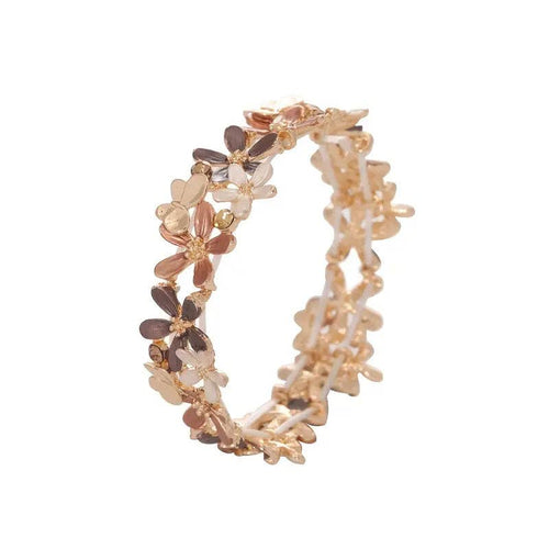 18karat guld blomstret armbånd