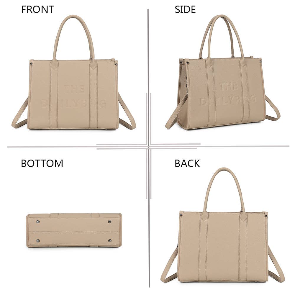 Gallantry - Le Velin - Tote-taske: Noir